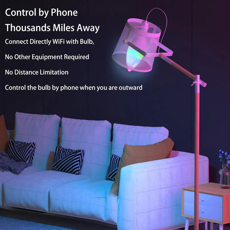 Smart WiFi RGB Bulb