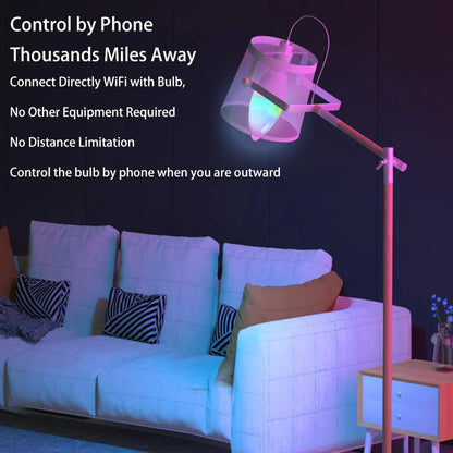 Smart WiFi RGB Bulb